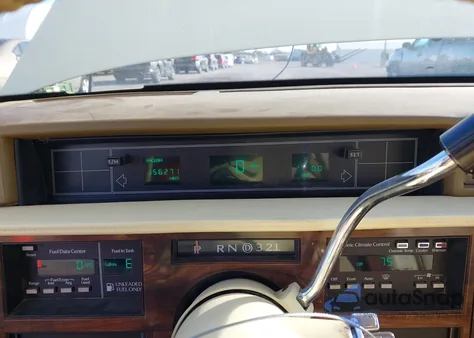 1989 Cadillac Deville from USA, damaged, VIN 1G6CD1157K4249430